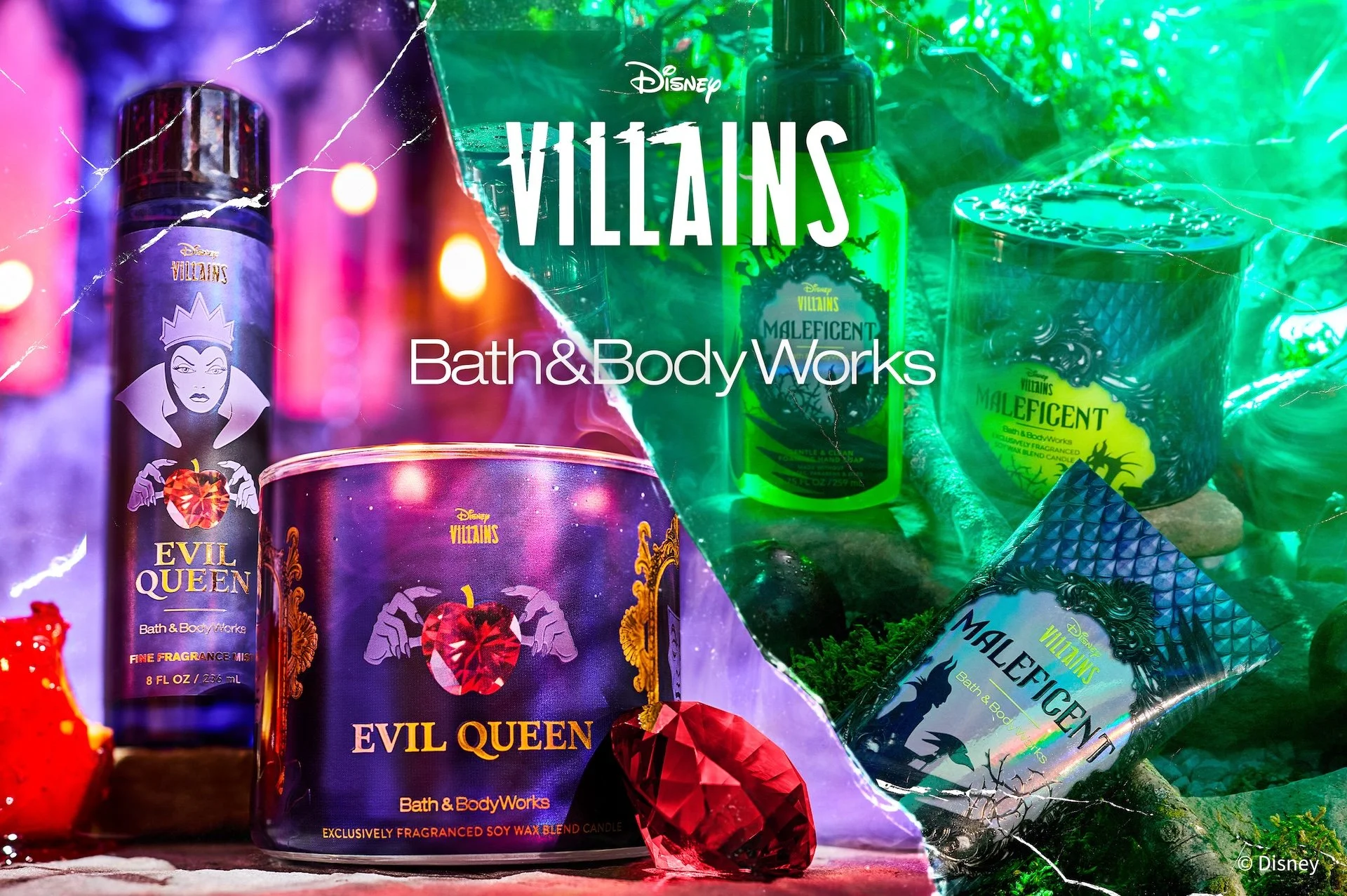 Bath and Body Works Disney Villains Halloween Collection — EXTRA
